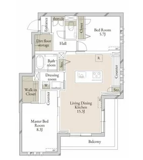 Hygge【3階】の間取り