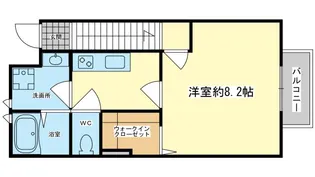アスピリアパストラル【2階】の間取り