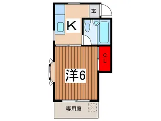 デュエット寿能【1階】の間取り