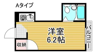 ディノ玉出【5階】の間取り