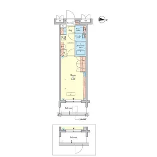 RJRプレシア千鳥【1階】の間取り