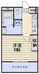 スカイガーデン奥田南【1階】の間取り