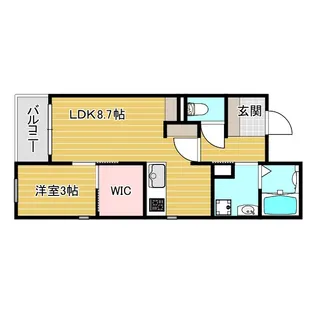 Well?being東加古川【1階】の間取り