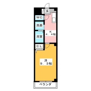 ライフマンション【2階】の間取り