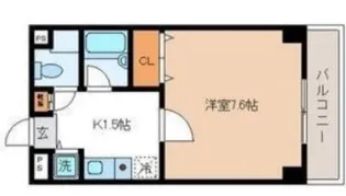 エスポワール・トキワ【2階】の間取り