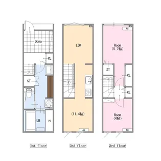 MOK-TERRACE AOIの間取り