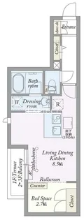 MyStyle vintage成田囲護台【3階】の間取り