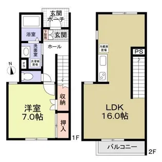 ヴィラルミエールの間取り