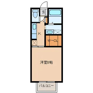 サングリーンとなみ野【2階】の間取り