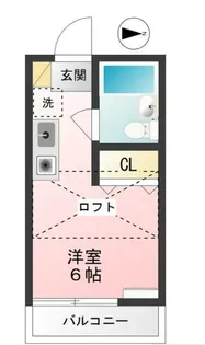 ハイムアプリコット【2階】の間取り