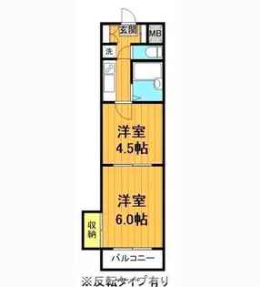マドレーヌセゾン【1階】の間取り