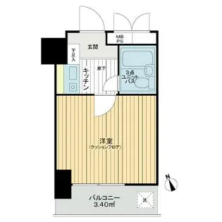 パシフィック池袋(香栄)【5階】の間取り