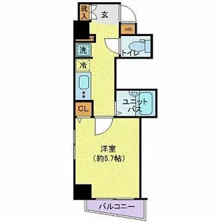 プレール・ドゥーク木場親水公園【2階】の間取り