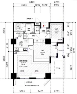Evergreen【2階】の間取り