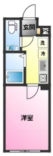マイナビSTAYブロッサム武蔵小杉【2階】の間取り