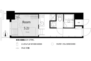 パレ・ドール文京メトロプラザI【4階】の間取り