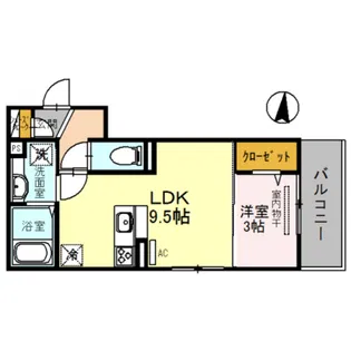 プランドールT【2階】の間取り