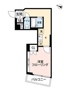 マイナビSTAYミライエ大塚【6階】の間取り