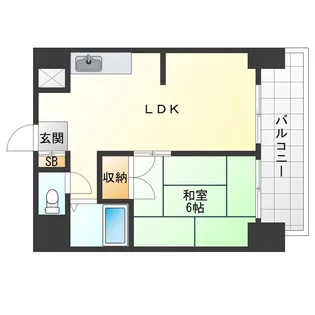 アドベ93【2階】の間取り