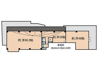 ソルフィー山科【1階】の間取り
