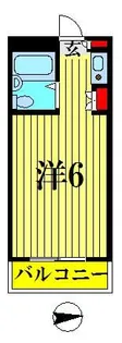 神明マンション【4階】の間取り