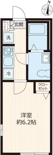 岩井テラス【3階】の間取り