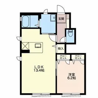 MastTown小山【1階】の間取り