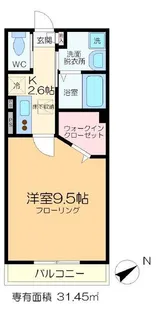 レーゲン・ボーゲン ハウス【1階】の間取り