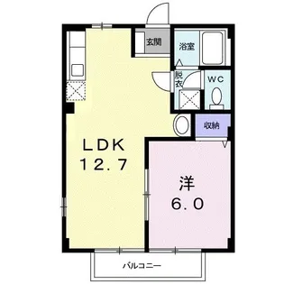 CSハイム【1階】の間取り