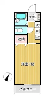 フローラ宮崎台【2階】の間取り