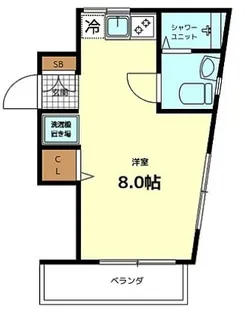 アクセス四葉【2階】の間取り