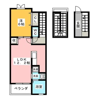 ミライズI(南棟)【3階】の間取り