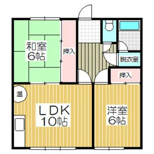 第3グレース加地【1階】の間取り