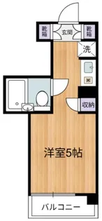 プリンセスコート赤堤【2階】の間取り