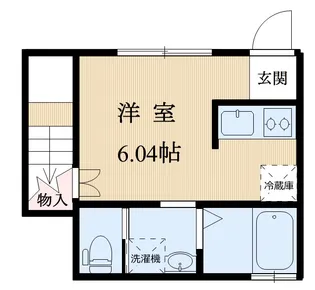 CASAアオイ【1階】の間取り