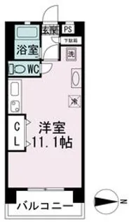 コーラルトップ【2階】の間取り