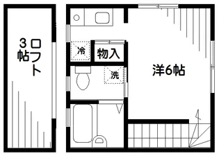 VILLA花水木【2階】の間取り