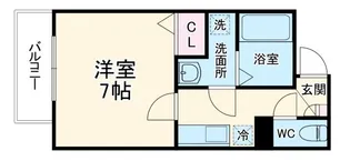 パシフィックコート【3階】の間取り
