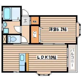 ロイヤルパーク葉山町壱番館【2階】の間取り