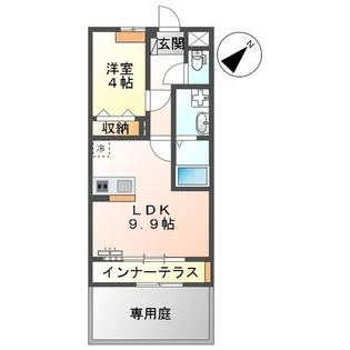 Wisteria【1階】の間取り