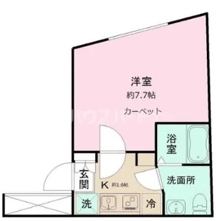 ラシクラス・カリビアンIV【1階】の間取り