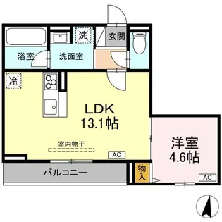 itovia青葉【3階】の間取り