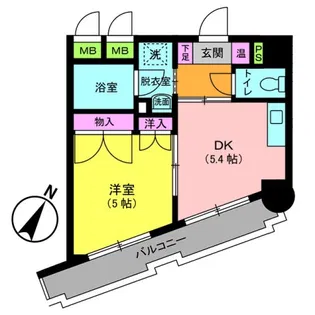 キトミ壱番館【4階】の間取り