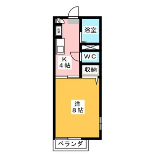 プリムローズ【2階】の間取り