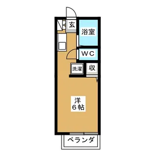 ペシェ杉並【1階】の間取り