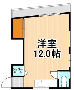 大栄コーポ【3階】の間取り