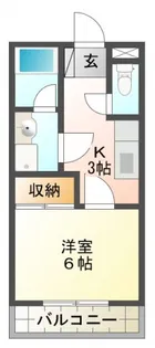 タカヨシII【2階】の間取り