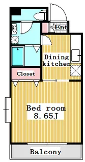 フローラルハイツ【2階】の間取り