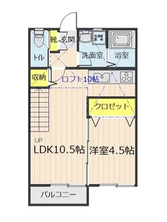 鹿児島県鹿児島市中山町【アパート】の間取り