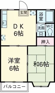 アビタシオンMIWA【2階】の間取り